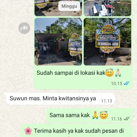 Pengiriman Papan Bunga Duka Modernland Tangerang