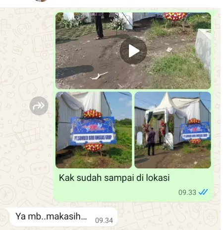 Pengiriman Karangan Bunga Modernland Tangerang