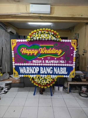 Papan Bunga di Modernland Tangerang
