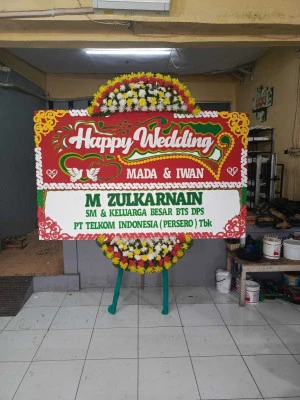 Papan Bunga di Modernland Tangerang