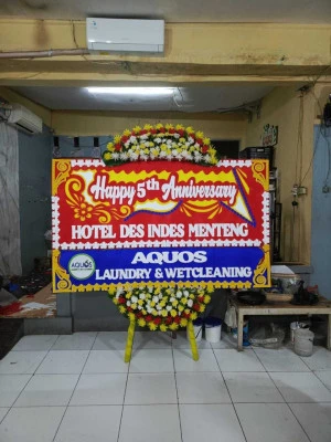 Papan Bunga di Modernland Tangerang