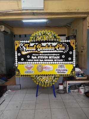 Papan Bunga di Modernland Tangerang