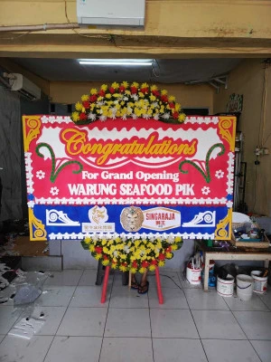 Papan Bunga di Modernland Tangerang
