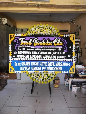Papan Bunga di Modernland Tangerang